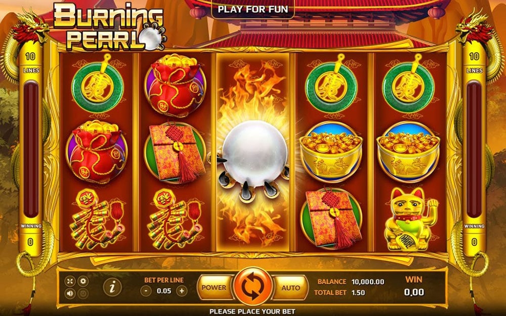 RTP Dan Payline Game Slot Joker Gaming Burning Pearl
